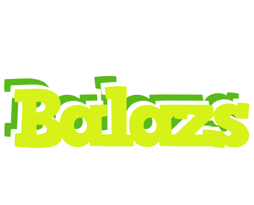 Balazs citrus logo