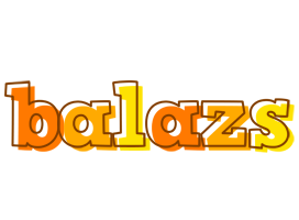 Balazs desert logo