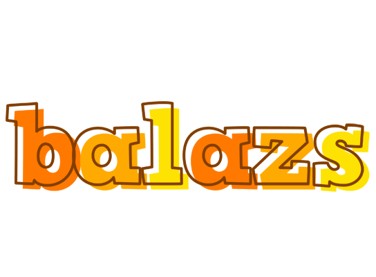 Balazs desert logo