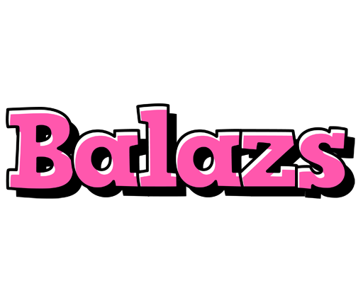 Balazs girlish logo