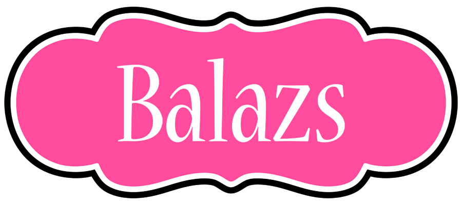 Balazs invitation logo