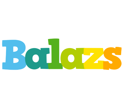 Balazs rainbows logo