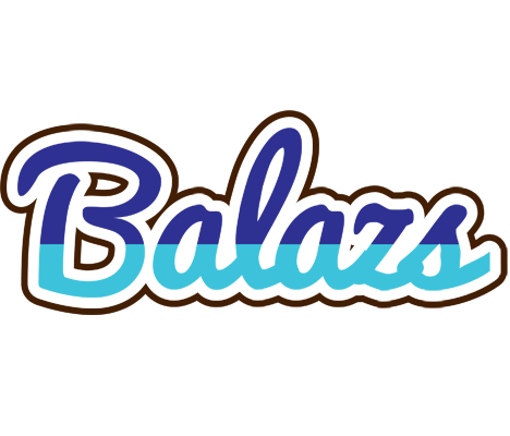 Balazs raining logo