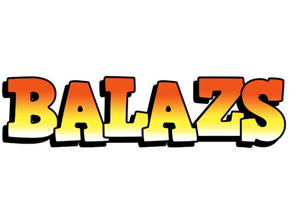 Balazs sunset logo