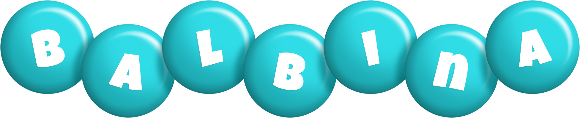 Balbina candy-azur logo