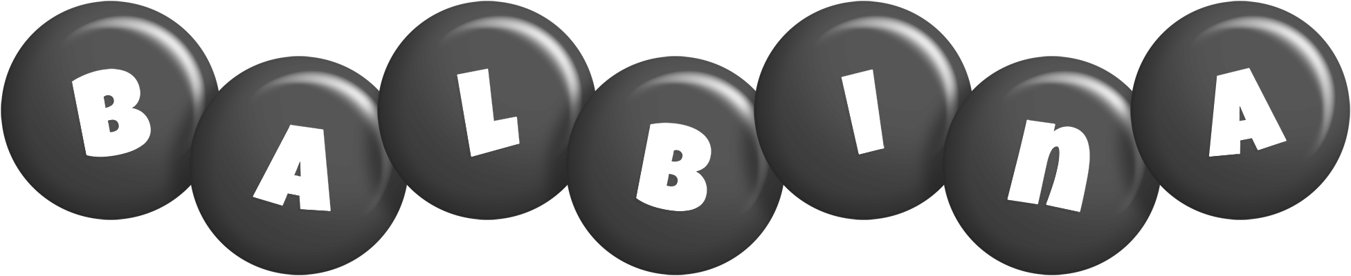 Balbina candy-black logo