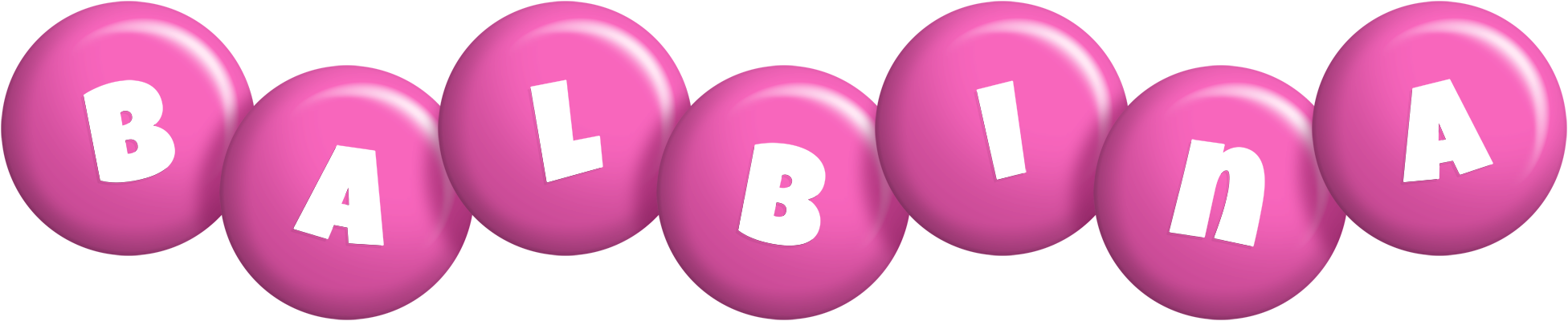 Balbina candy-pink logo