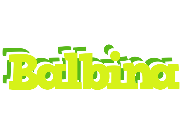 Balbina citrus logo
