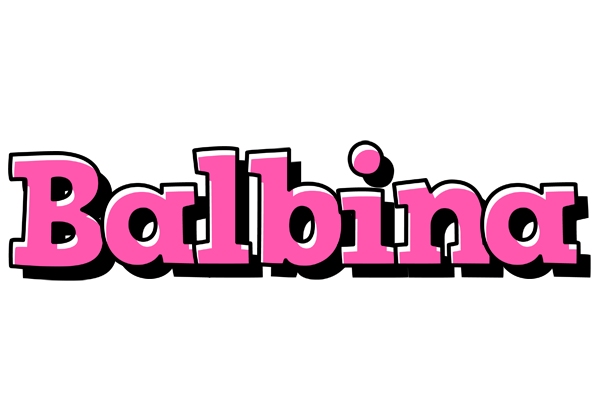Balbina girlish logo