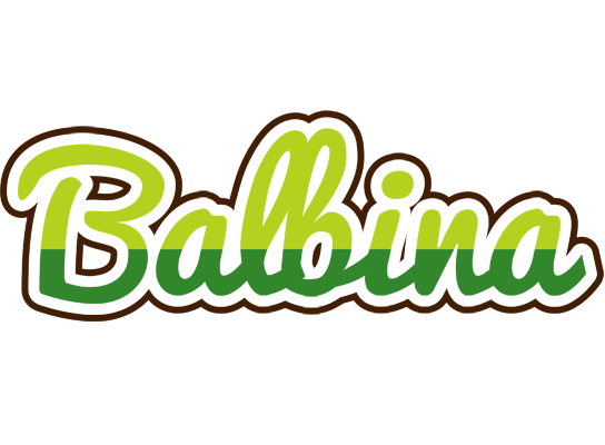 Balbina golfing logo