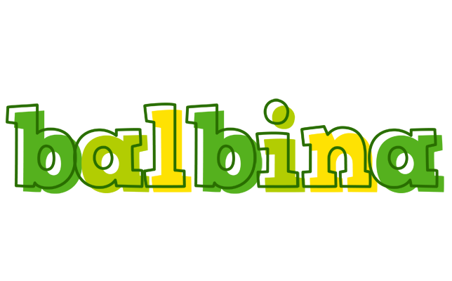 Balbina juice logo