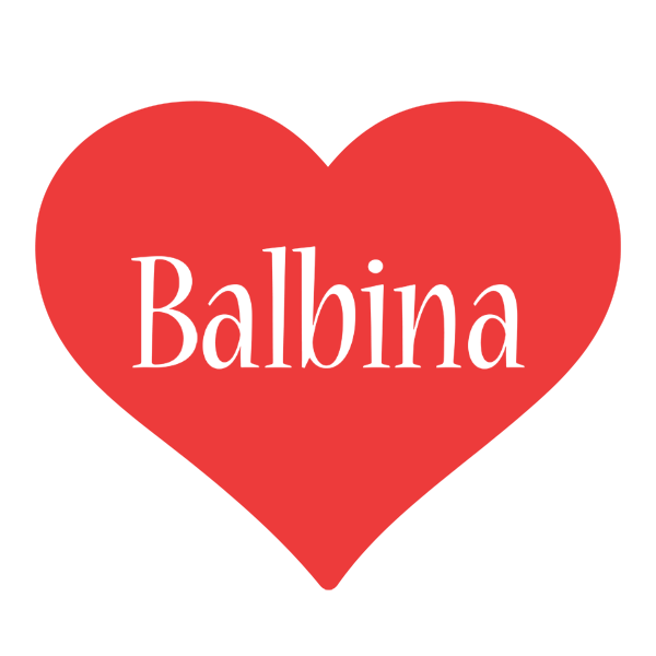 Balbina love logo