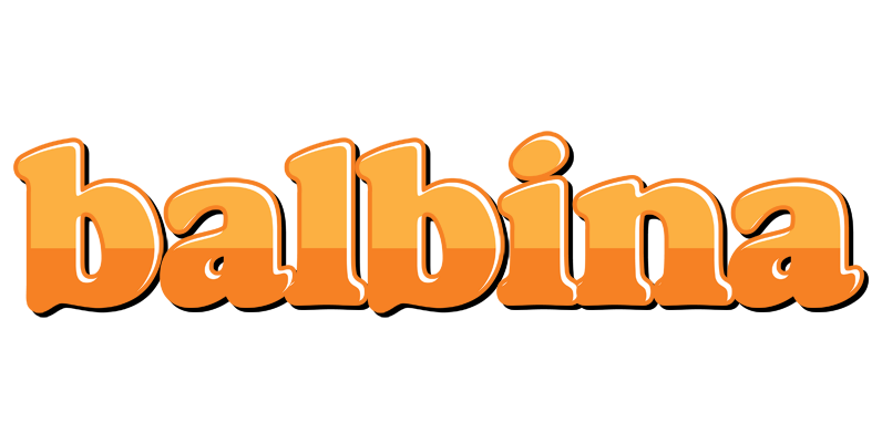 Balbina orange logo