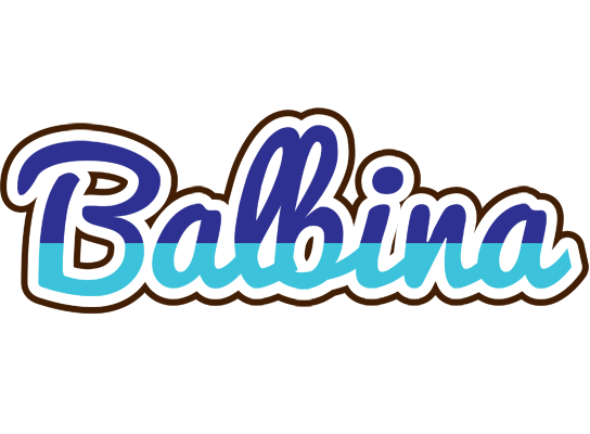Balbina raining logo