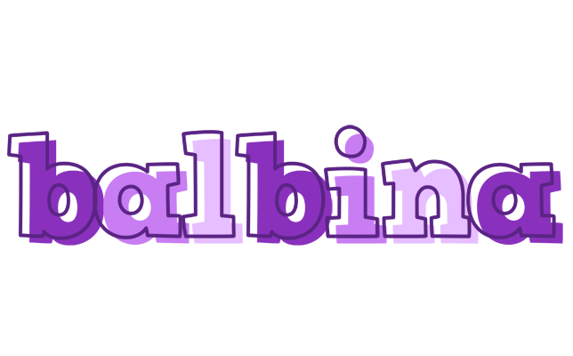 Balbina sensual logo