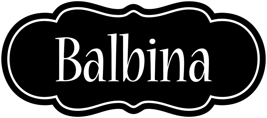 Balbina welcome logo