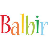 Balbir birthday logo