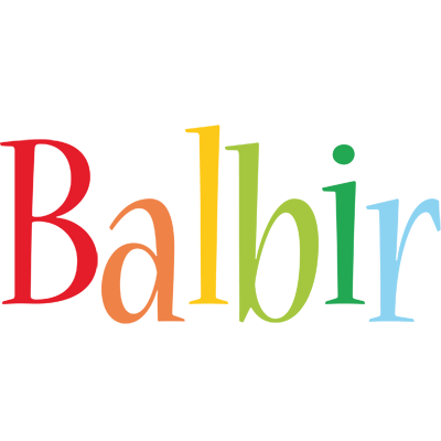 Balbir birthday logo