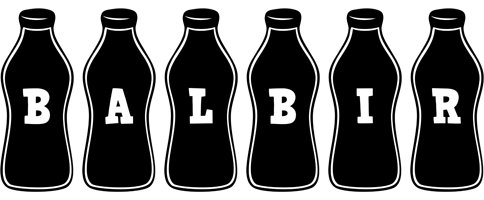 Balbir bottle logo