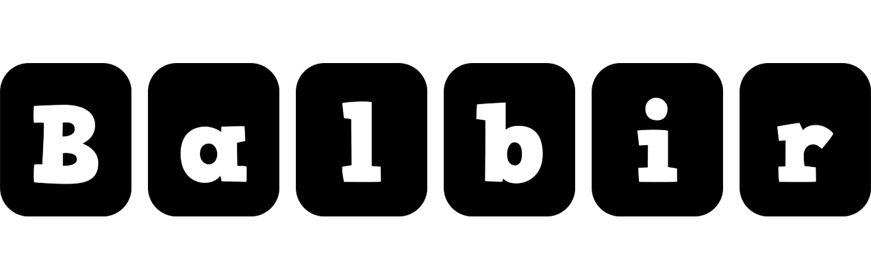 Balbir box logo