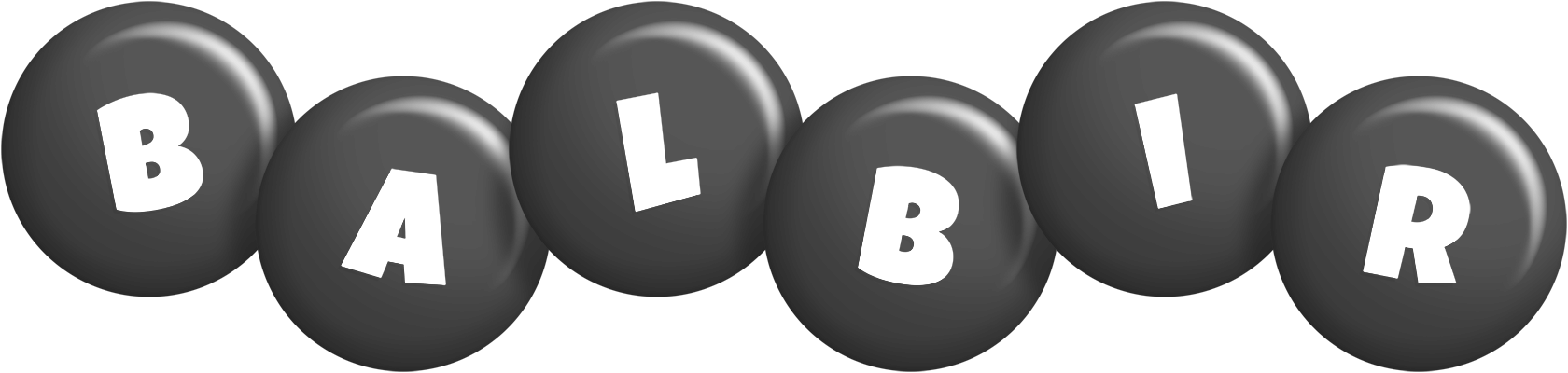 Balbir candy-black logo
