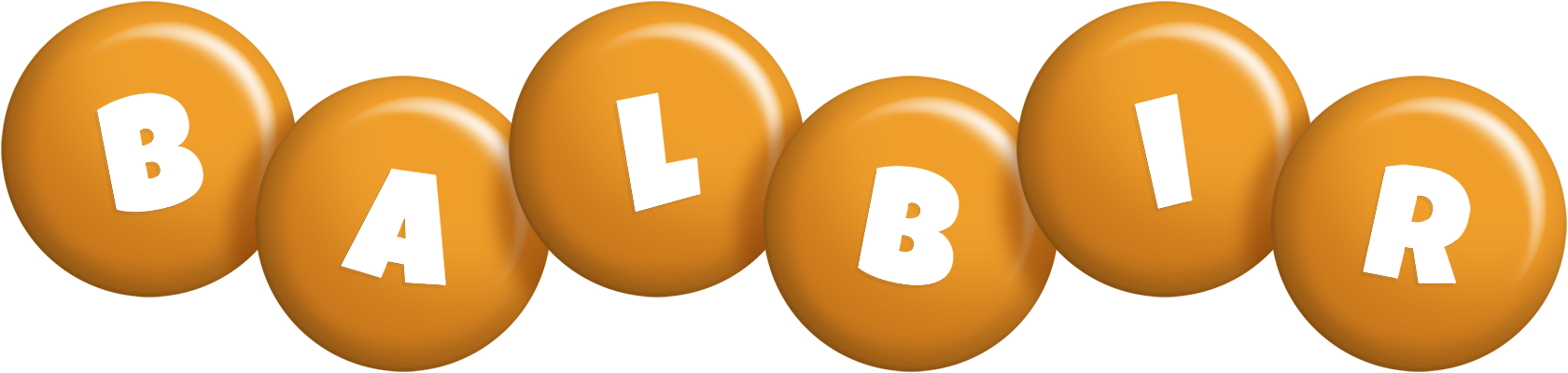 Balbir candy-orange logo