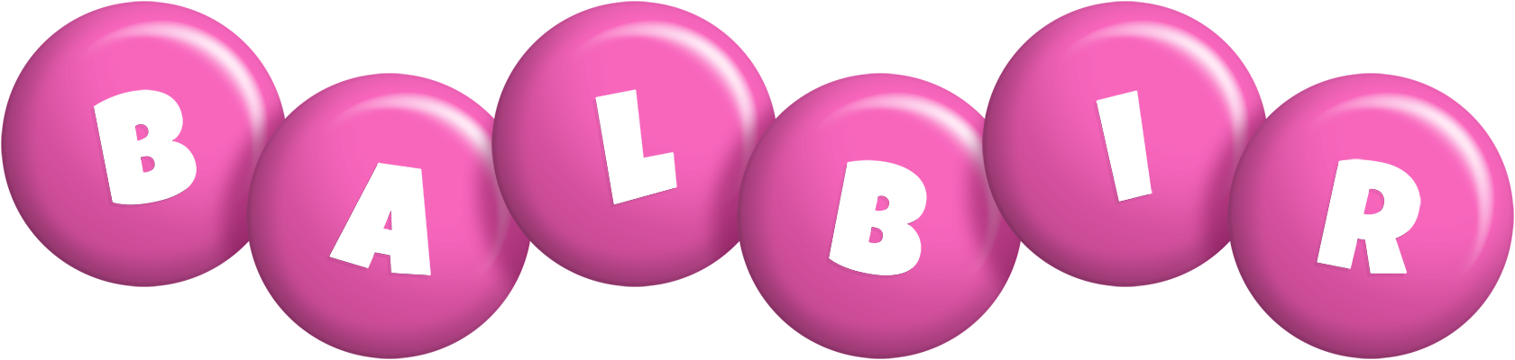 Balbir candy-pink logo