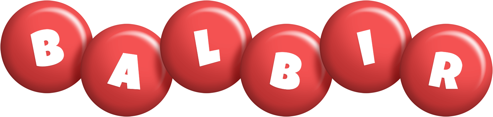 Balbir candy-red logo