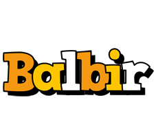 Balbir cartoon logo