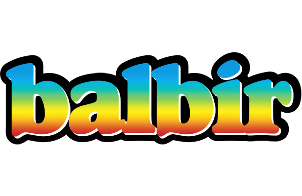 Balbir color logo
