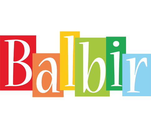 Balbir colors logo