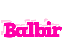 Balbir dancing logo