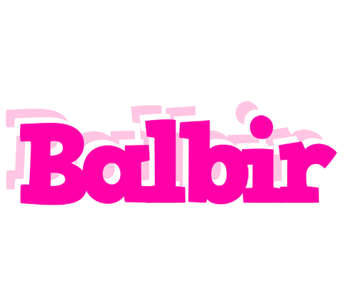 Balbir dancing logo