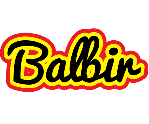 Balbir flaming logo