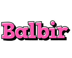 Balbir girlish logo