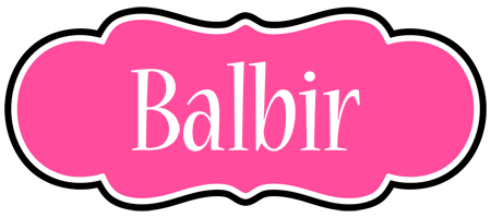 Balbir invitation logo