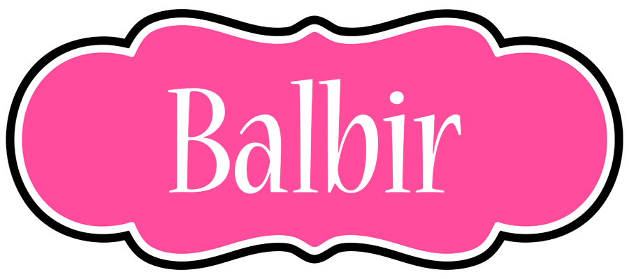 Balbir invitation logo