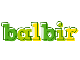 Balbir juice logo