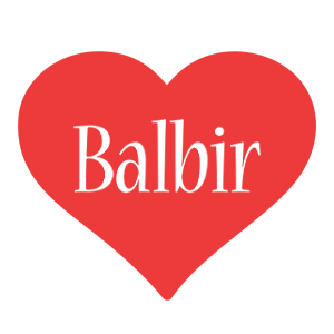 Balbir love logo