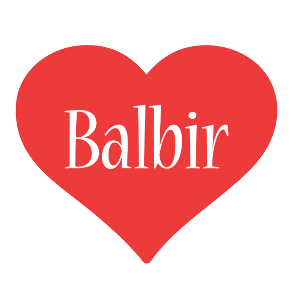 Balbir love logo