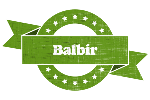 Balbir natural logo