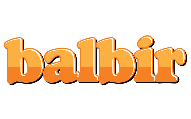 Balbir orange logo