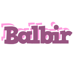 Balbir relaxing logo