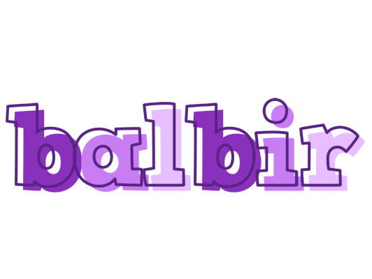 Balbir sensual logo