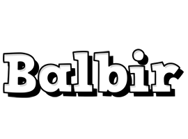 Balbir snowing logo