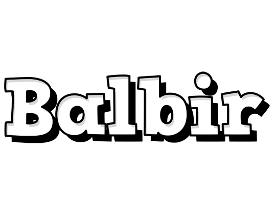 Balbir snowing logo