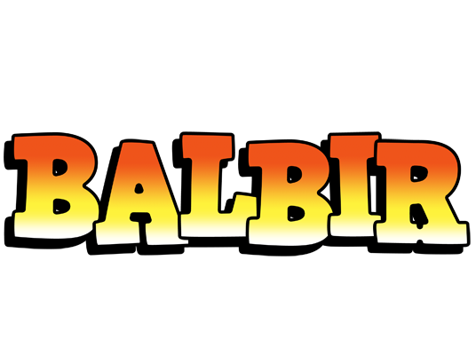 Balbir sunset logo