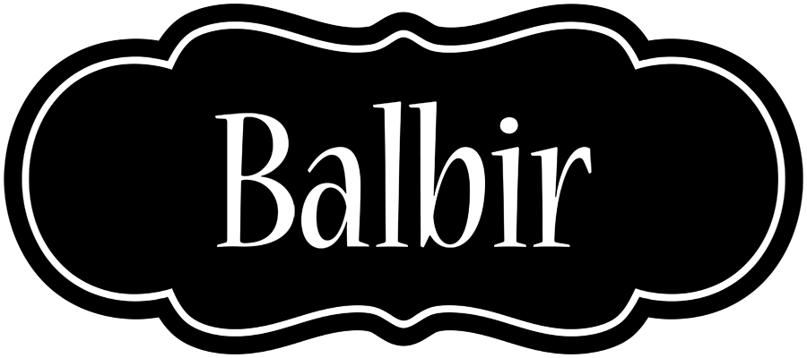 Balbir welcome logo
