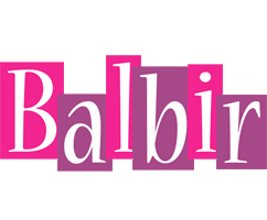 Balbir whine logo