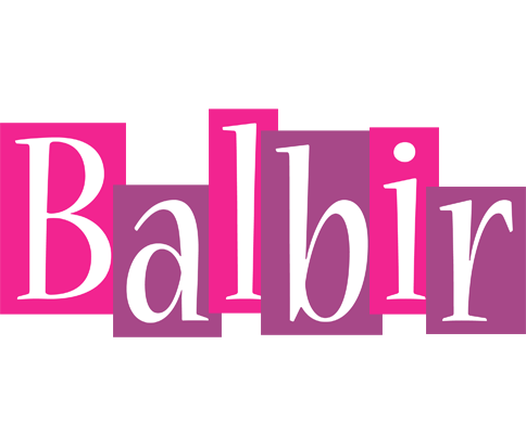 Balbir whine logo